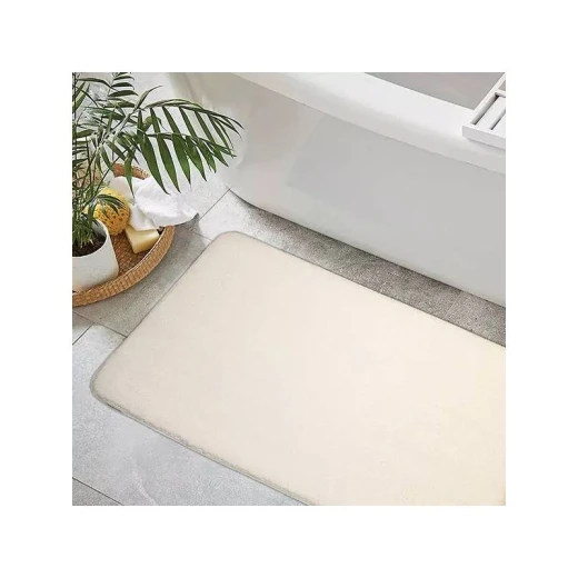 Nova Home Performance Bath Mat, Light Beige Color, Size 60*100 Nova Home Performance Bath Mat, Light Beige Color, Size 60*100