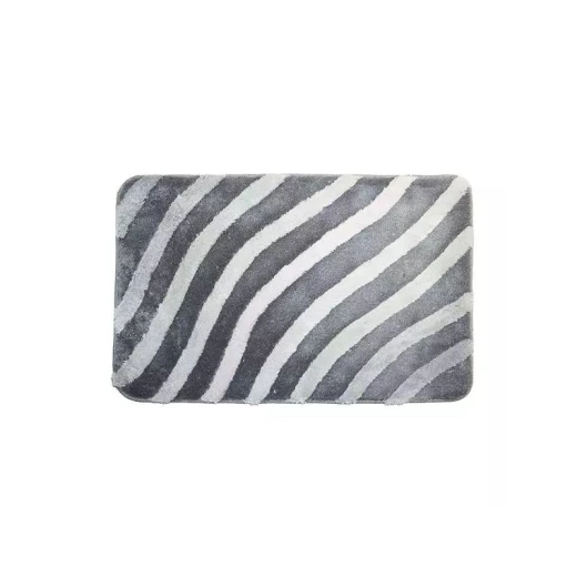 Nova Home Cable Bath Mat, Grey Color, Size 70*120