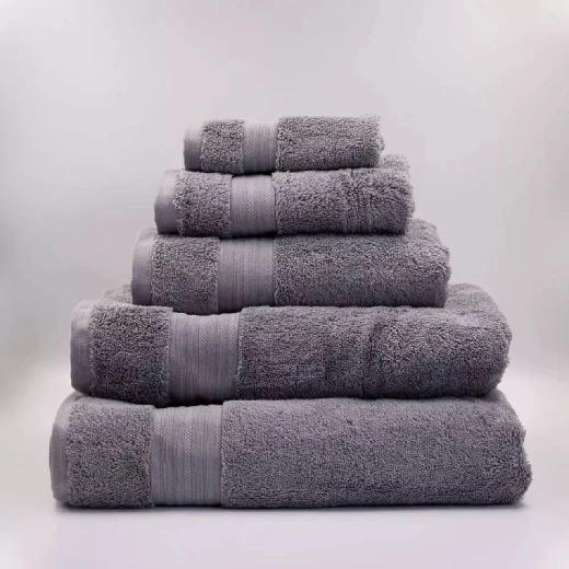 Nova Home 100% Cotton Premium Collection Towel, Grey Color, Size 100*150 Nova Home 100% Cotton Premium Collection Towel, Grey Color, Size 100*150