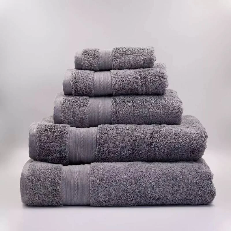 Nova Home 100% Cotton Premium Collection Towel, Grey Color, Size 100*150 - Nova Home