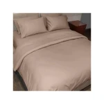 Fieldcrest Plain Duvet Cover King Size, Linen Color - Fieldcrest