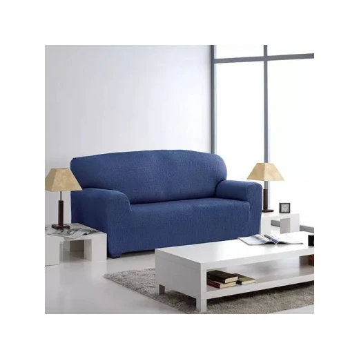 Nueva Textura "Diamante" Sofa Cover, Blue Color, 3 Seat Nueva Textura "Diamante" Sofa Cover, Blue Color, 3 Seat
