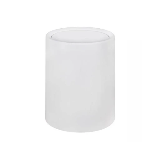 Wenko Atri Swing Lid Bin, White Color, 6 Liter Wenko Atri Swing Lid Bin, White Color, 6 Liter