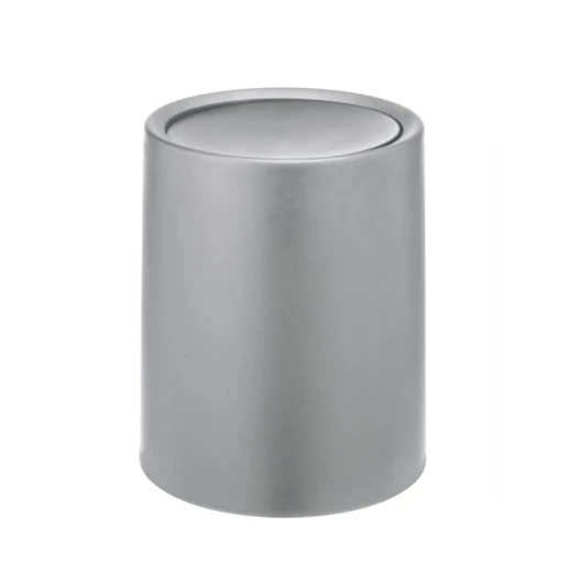 Wenko Atri Swing Lid Bin, Grey Color, 6 Liter Wenko Atri Swing Lid Bin, Grey Color, 6 Liter