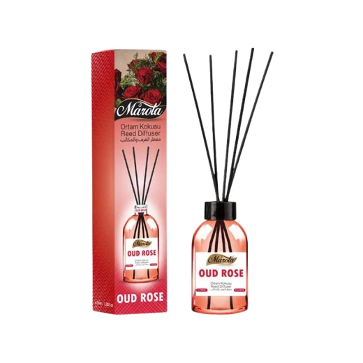 معطر جو فاخر فواحة برائحة عود الورد، 110 مل رائحة تدوم طويلاً للمنازل والفنادق والغرف من ماروتا معطر جو فاخر فواحة برائحة عود الورد، 110 مل رائحة تدوم طويلاً للمنازل والفنادق والغرف من ماروتا