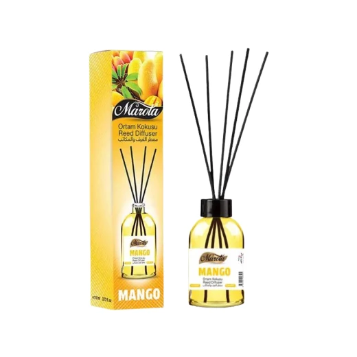 Marota Diffuser Luxury Air Fresheners Perfume Reed Diffuser, Mango Marota Diffuser Luxury Air Fresheners Perfume Reed Diffuser, Mango