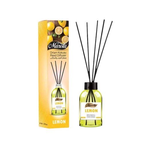 معطر جو فاخر فواحة برائحة الليمون ، 110 مل رائحة تدوم طويلاً للمنازل والفنادق والغرف من ماروتا