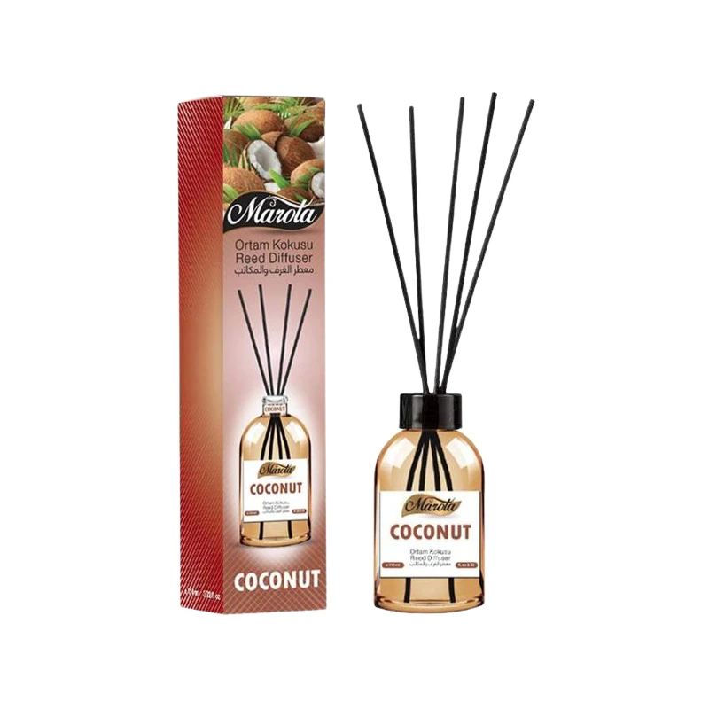 معطر جو فاخر فواحة برائحة جوز الهند، 110 مل رائحة تدوم طويلاً للمنازل والفنادق والغرف من ماروتا - ماروتا