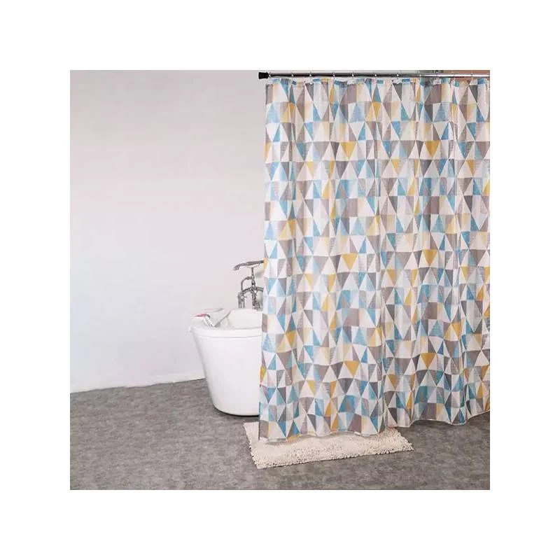 Weva "Triangular" waterproof shower curtain 240*200 - Weva