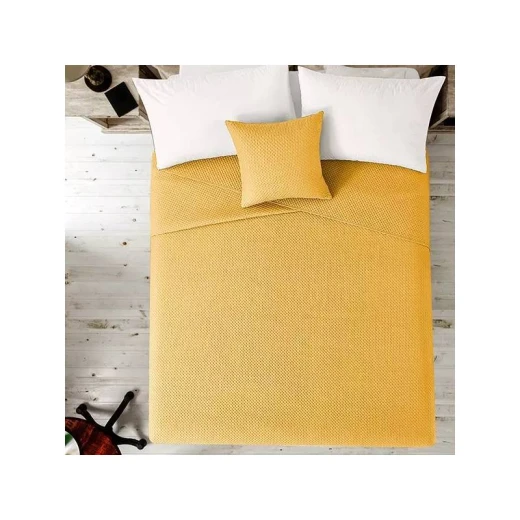 Nova Home "Dimension" Coverlet, Yellow Color, King Size - Nova Home - Image 2