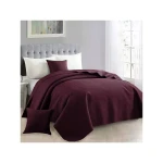 Nova Home "Dimension" Coverlet Burgandy Color, King Size - Nova Home