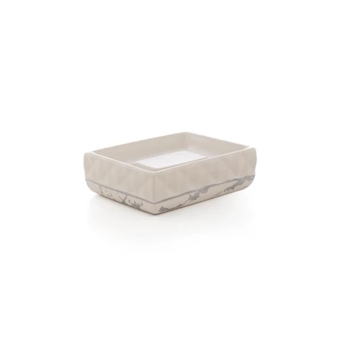 Primanova Nero Soap Dish, Beige Color Primanova Nero Soap Dish, Beige Color