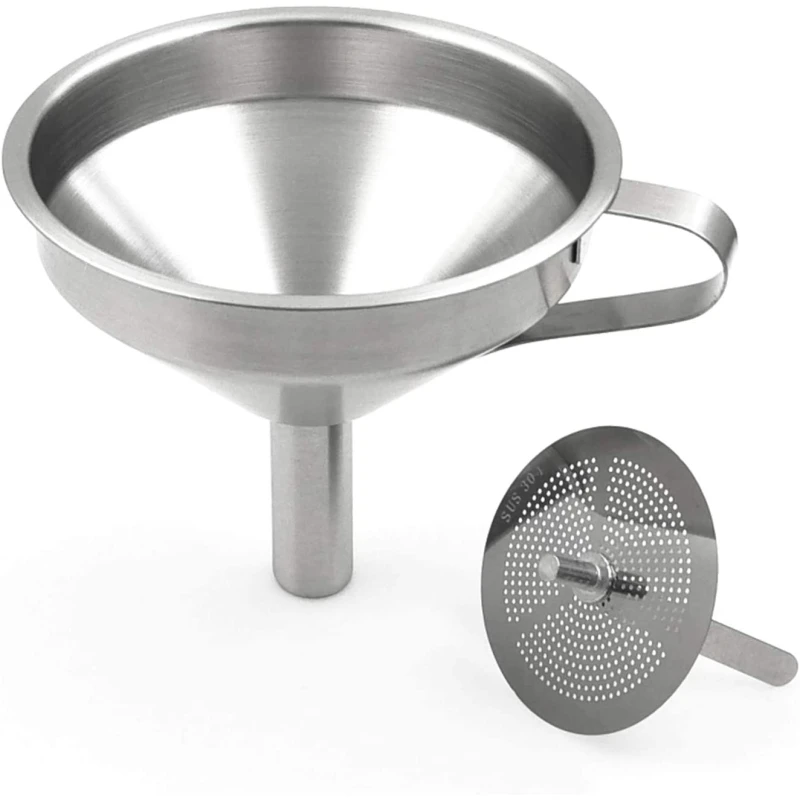 Ibili Funnel With Strainer, 10cm - Ibili