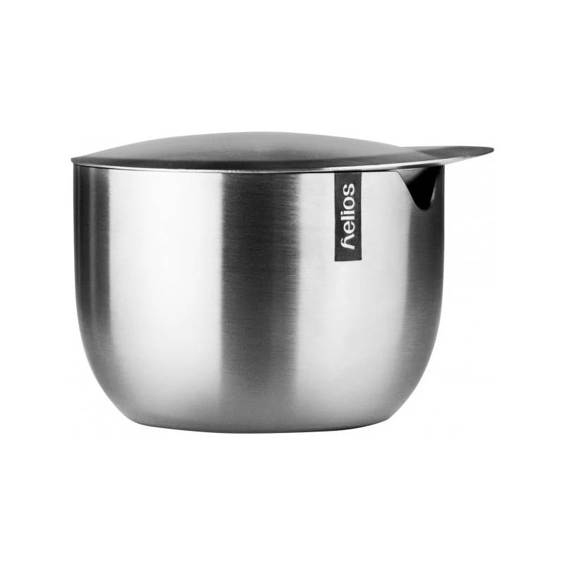 Helios Serve Sugar Bowl With Lid - Steel - Helios