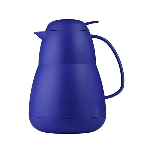 Helios Top Push Vacuum Jug, Blue Color, 1L Helios Top Push Vacuum Jug, Blue Color, 1L