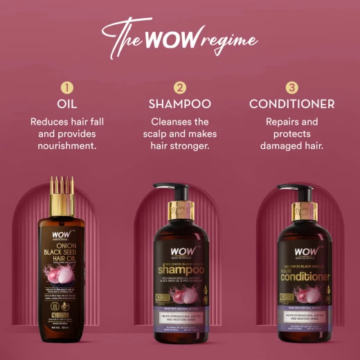 Wow Skin Science Onion Red Seed Oil Conditioner, 300ml - Wow Skin Science - Image 8