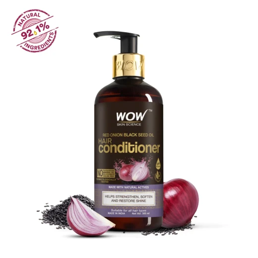 Wow Skin Science Onion Red Seed Oil Conditioner, 300ml - Wow Skin Science - Image 3