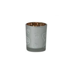 Price's Glass Hearts Candleholder