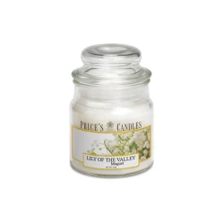Price's Medium Scented Candle Jar With Lid, Lily Of The Valley