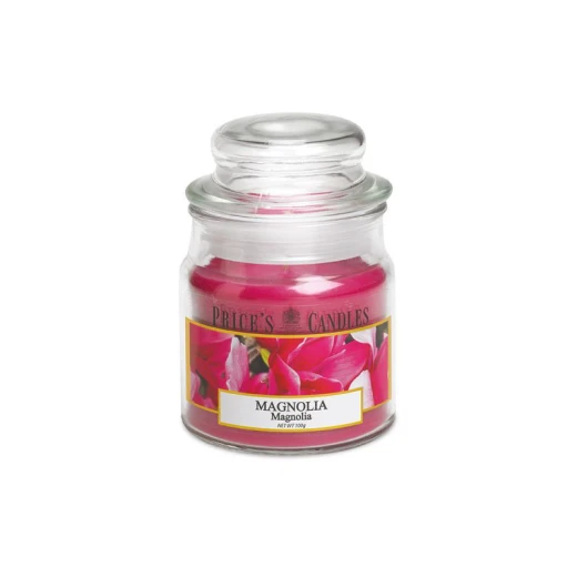 شمعة معطرة متوسطة بمرطبان وغطاء, ماغنوليا من برايسز شمعة معطرة متوسطة بمرطبان وغطاء, ماغنوليا من برايسز