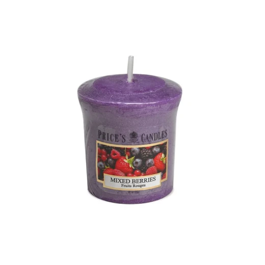 Price's Scented Votive Candle, Mixed Berries Price's Scented Votive Candle, Mixed Berries