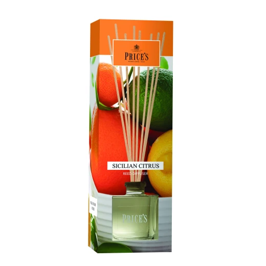 Price's Reed Diffuser, Sicilian Citrus Price's Reed Diffuser, Sicilian Citrus