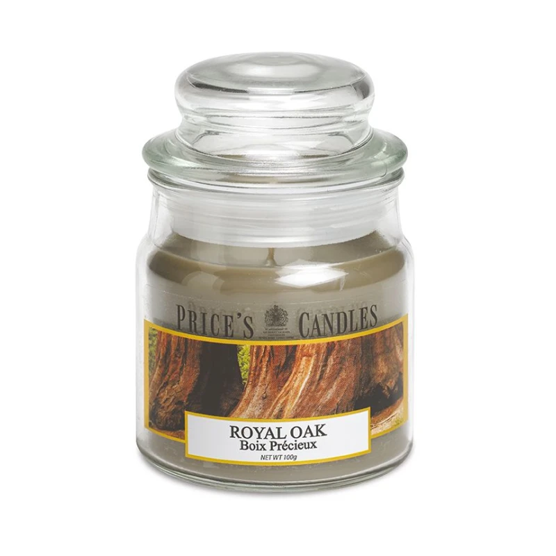 شمعة معطرة متوسطة بمرطبان وغطاء, البلوط من برايسز - برايسز