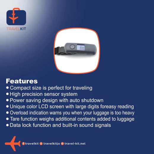 Travel Kit Luggage Scale - Travel Kit - Image 3