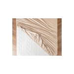 Madame Coco Ciel Satin Single Bed Sheet, Beige Color - Madame COCO