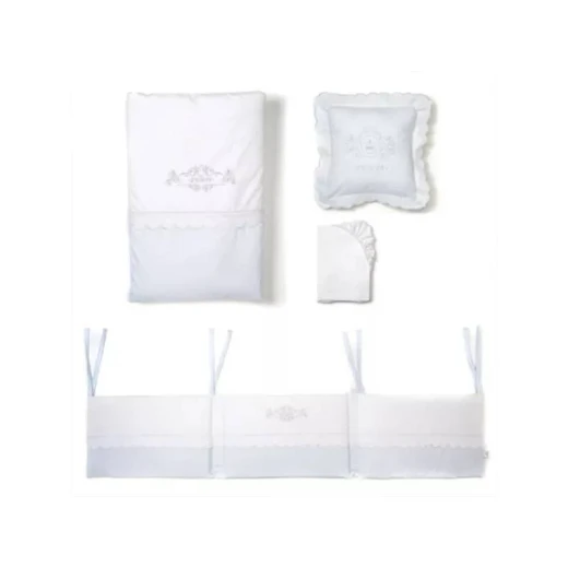 Funna Baby Bed Set, Blue Color, 8 Pieces Funna Baby Bed Set, Blue Color, 8 Pieces