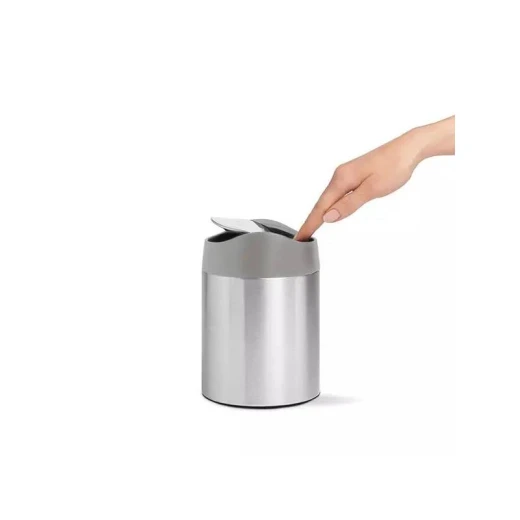 سلة قمامة, ستانلس ستيل - 1.5 لتر من سيمبل هيومان - سيمبل هيومين - Image 2