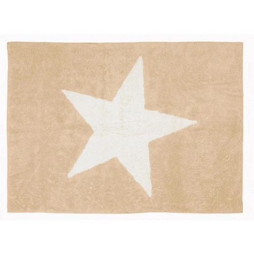 Aratextile Cotton Children's Rug, Estrella Design, 120 x 160 Cm Aratextile Cotton Children's Rug, Estrella Design, 120 x 160 Cm