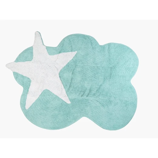 Aratextile Cotton Children's Rug, Mimosa Design, 120 x 160 Cm Aratextile Cotton Children's Rug, Mimosa Design, 120 x 160 Cm