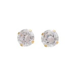 Studex Gold Plated Cz Sterilized Ear Studs, 8 Mm - Studex