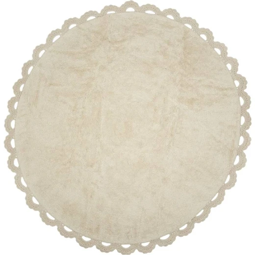 Aratextile Children's Rug, Round Chanel Design, 140 Cm Aratextile Children's Rug, Round Chanel Design, 140 Cm