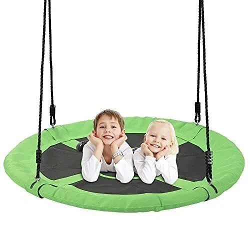 Yarton | 1 m Diameter Kids Round Net Hanging Rope Swing - Yarton - Image 3