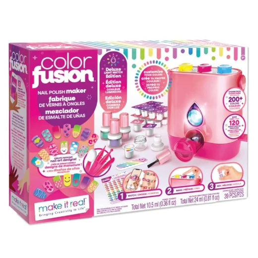 Make It Real Color Fusion Deluxe Light Match Edition Nail Polish Maker Make It Real Color Fusion Deluxe Light Match Edition Nail Polish Maker