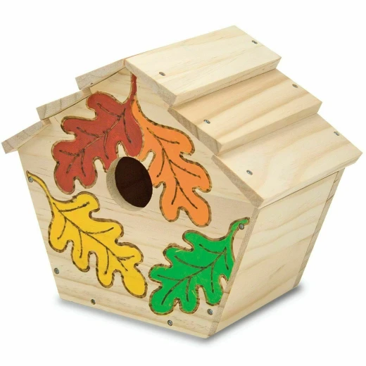 Melissa & Doug Build-Your-Own Birdhouse, Wooden Arts - Melissa &amp; Doug - Image 2