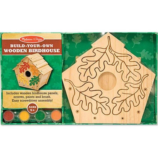 Melissa & Doug Build-Your-Own Birdhouse, Wooden Arts - Melissa &amp; Doug - Image 3