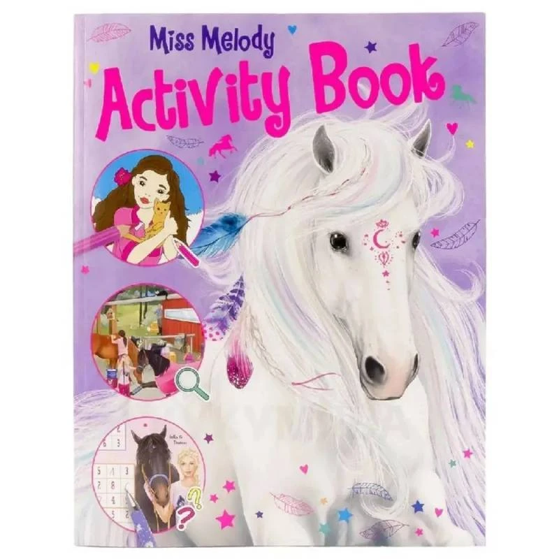 Miss Melody Unicorn Activity Book - Miss Melody