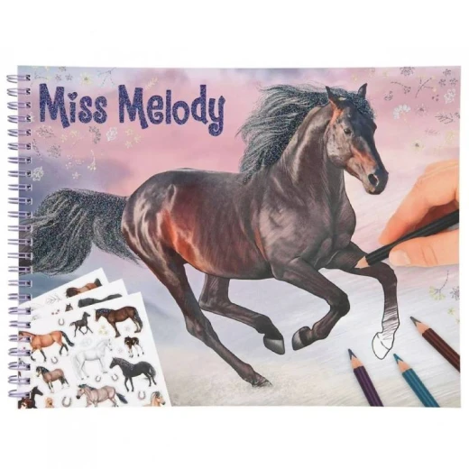 Miss Melody Horse Colouring Book Miss Melody Horse Colouring Book