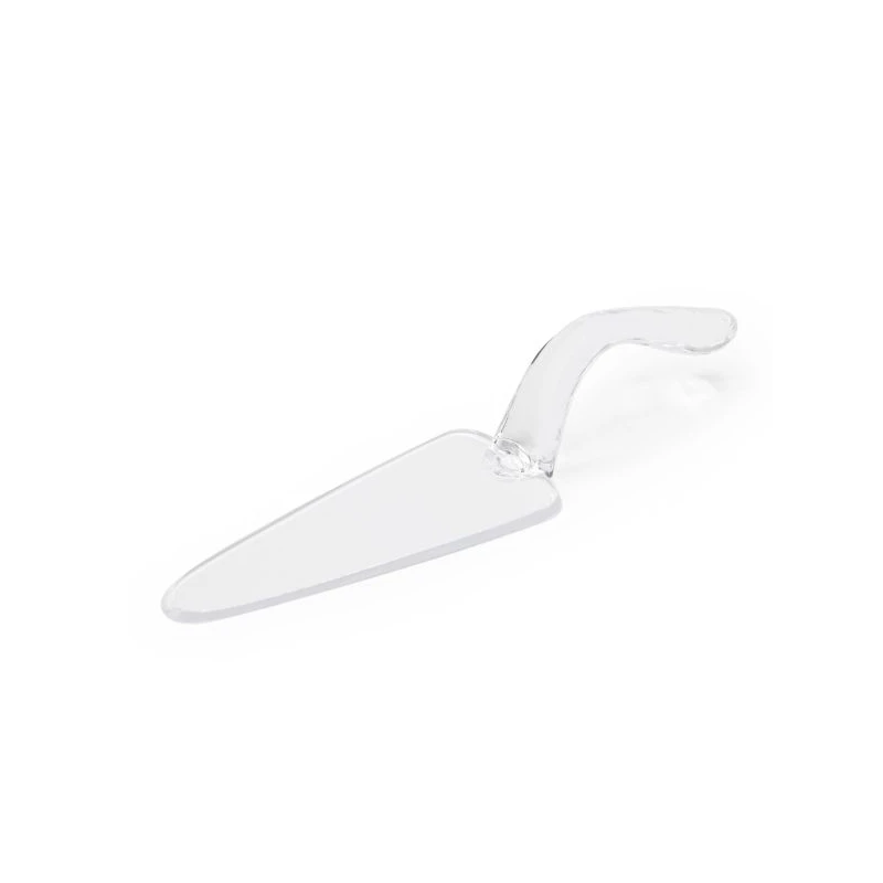 Al Hoora Cake Knife Server, Clear, 29cm - Al Hoora