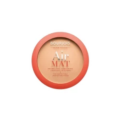 بودرة Bourjois Air Mat المضغوطة 04 لايت برونز لمسة نهائية غير لامعة تغطية تدوم طوال اليوم 10 جم