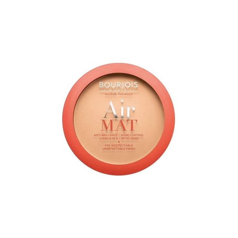بودرة Bourjois Air Mat المضغوطة 04 لايت برونز لمسة نهائية غير لامعة تغطية تدوم طوال اليوم 10 جم - بورجوا
