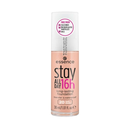 Essence Stay All Day Matte Foundation Soft Sand Medium Coverage Waterproof Makeup 30ml Essence Stay All Day Matte Foundation Soft Sand Medium Coverage Waterproof Makeup 30ml