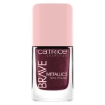 Catrice Brave Metallics Nail Polish 04 Metallic Finish Long Lasting Manicure for Elegant Nails - Catrice