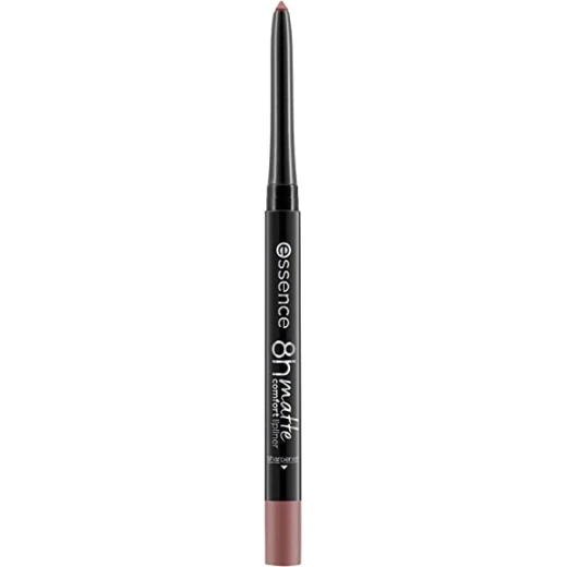 Essence 8H Matte Comfort Lipliner Silky Hazelnut Waterproof Long Lasting Lip Contour Makeup - Essence - Image 2