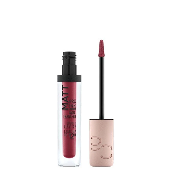 CATRICE Matt Pro Ink Non Transfer Liquid Lipstick #100 Courage Code Long Lasting Matte Finish - Catrice