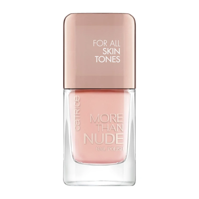 Catrice More Than Nude Nail Polish Sheer Finish Vegan Formula Natural Manicure Essentials - Catrice