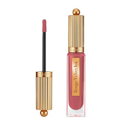 Bourjois Rouge Velvet Ink Lipstick 24 Cup Of Rose Long Lasting Matte Finish 2.4g Bourjois Rouge Velvet Ink Lipstick 24 Cup Of Rose Long Lasting Matte Finish 2.4g